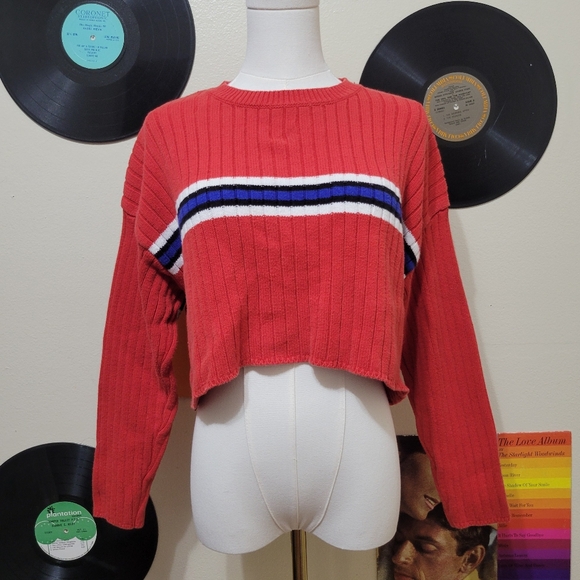 Forever 21 Sweaters - Forever 21 | Cropped Rib Knit Sweater